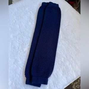 Navy Legwarmers - One Size